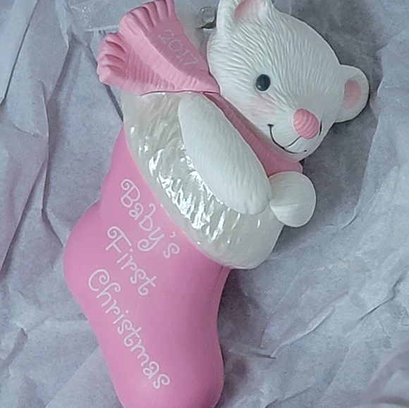Hallmark Baby's First Christmas Ornament 2017 - Picture 1 of 12